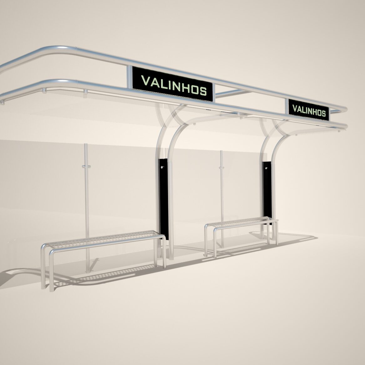 Mobiliário abrigo de onibus 1 b